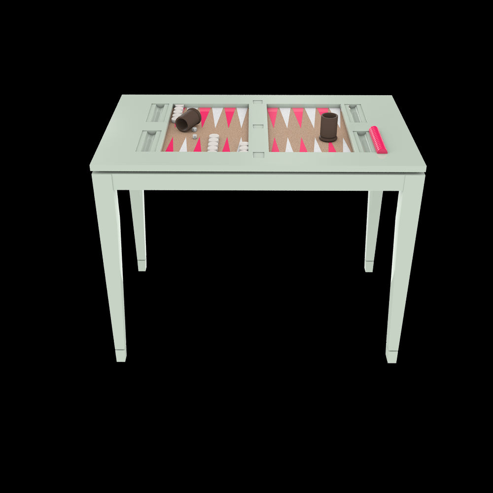 Oomph backgammon table- Rainwashed