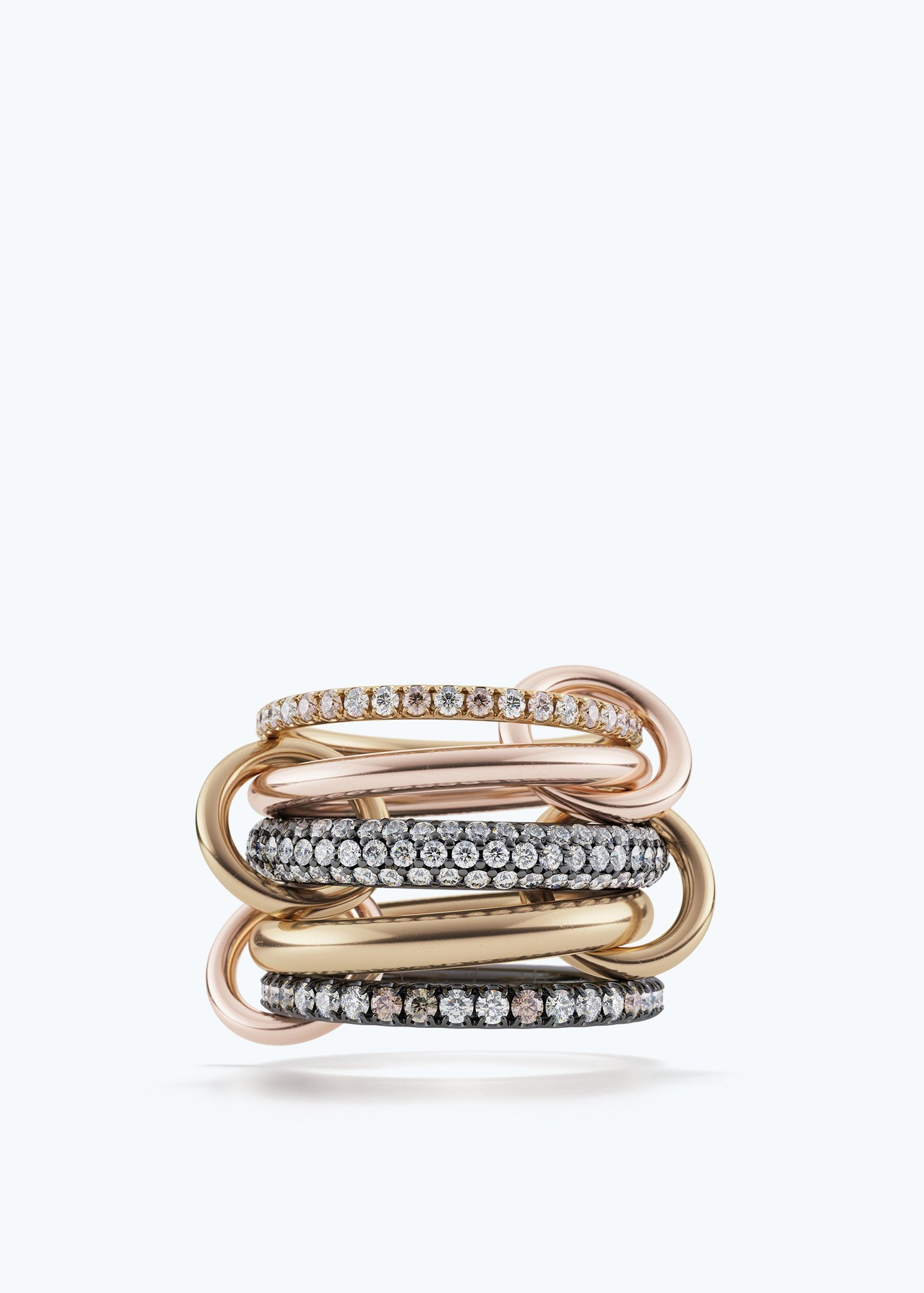 Leo Gold Five Linked Rings
